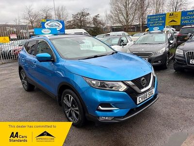 Used Nissan Qashqai N-Connecta 2018 Blue SUV