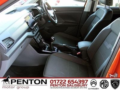 Used VW T-Cross SE 110 HP (80 kW) 2020 Orange SUV
