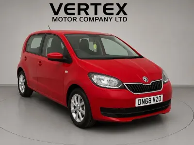 Gebraucht Skoda Citigo SE 60 PS (44 kW) 2018 Rot Kleinwagen