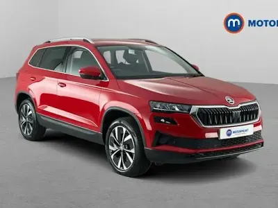 Used Skoda Karoq SE L 150 HP (110 kW) 2024 Red SUV