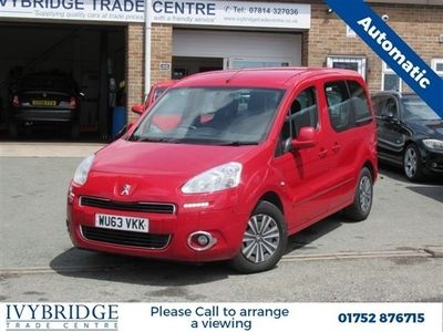 used Peugeot Partner 1.6 E-HDI TEPEE S 5d 92 BHP LOW MILEAGE AUTO+GREAT VALUE