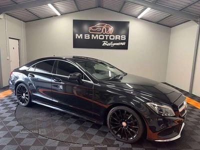Black Used 2016 Mercedes CLS220 AMG line Coupe | £13,995 (Fair price)