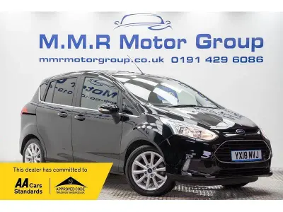 Used Ford B-MAX Titanium 2018 Black MPV