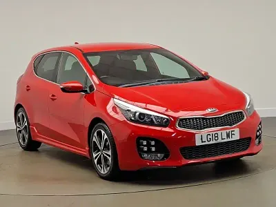 Used Kia Ceed GT-Line 2018 Red Hatchback