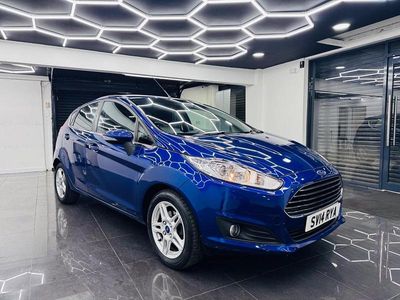 Used Ford Fiesta Zetec 2014 Blue Hatchback