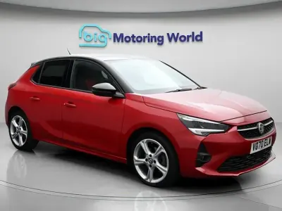 Used Vauxhall Corsa SRi 100 HP (73 kW) 2021 Red Hatchback