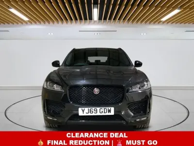 Usado Jaguar F-Pace Chequered Flag 2020 Preto SUV