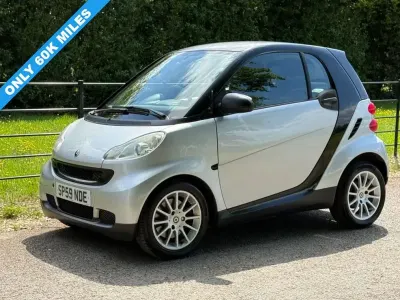 Used Smart ForTwo Coupé Passion 71 HP (52 kW) 2009 Silver Coupe