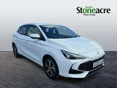 Used MG MG3 Trophy 194 HP (142 kW) 2025 White Hatchback