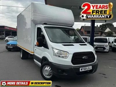 Used Ford Transit 130 HP (95 kW) 2018 White Van