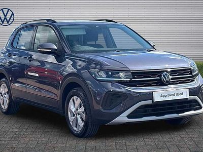 Usado VW T-Cross Life 95 HP (69 kW) 2024 Cinzento SUV