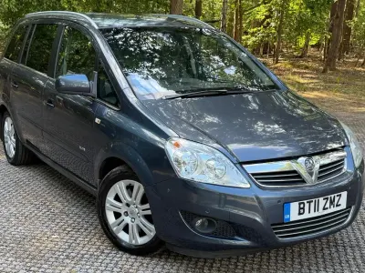 Used Vauxhall Zafira Elite 2011 Blue MPV