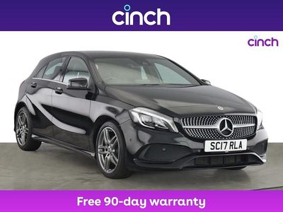 Black Used 2018 Mercedes A180 AMG Line Premium Hatchback | £15,849 (Fair price)