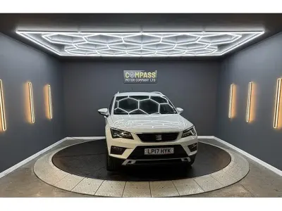 Usado Seat Ateca 4Drive 190 HP (139 kW) 2017 Branco SUV