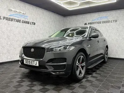 Used Jaguar F-Pace Portfolio 179 HP (131 kW) 2019 Grey SUV