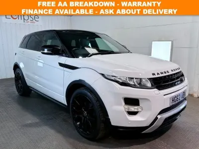 Used Land Rover Range Rover evoque Dynamic 190 HP (139 kW) 2012 White SUV
