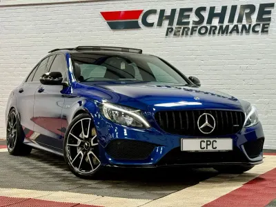 Used Mercedes C43 AMG AMG 457 HP (336 kW) 2017 Blue Sedan
