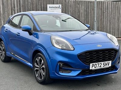Used Ford Puma ST-Line 125 HP (91 kW) 2022 Blue Hatchback