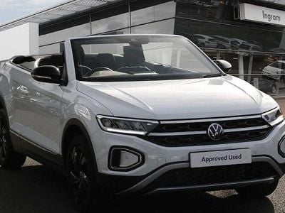 Used VW T-Roc Cabriolet Style 150 HP (110 kW) 2025 White Cabriolet