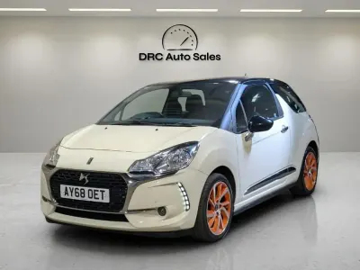 Used DS Automobiles DS3 109 HP (80 kW) 2018 Cream Hatchback