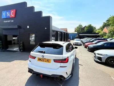 Used BMW 330e M Sport 292 HP (214 kW) 2022 White Estate
