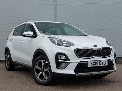 Used Kia Sportage 130 HP (95 kW) 2019 White SUV
