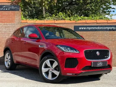 Begagnad Jaguar E-Pace R-Dynamic 150 HK (110 kW) 2018 Röd SUV