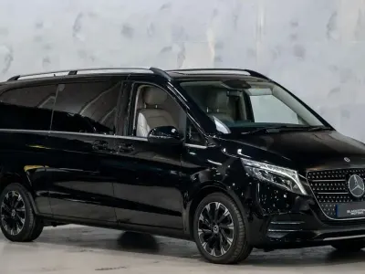 Used Mercedes V220 163 HP (119 kW) 2019 Black MPV
