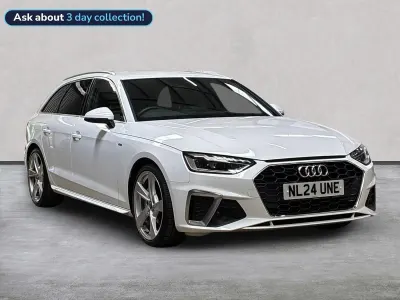 Used Audi A4 S-Line 204 HP (150 kW) 2024 White Estate
