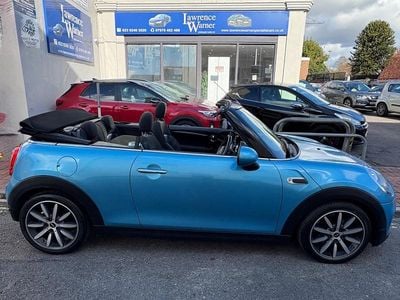 Used Mini Cooper D Cabriolet 116 HP (85 kW) 2016 Blue Cabriolet