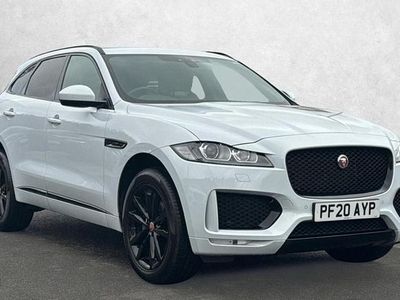 White Used 2020 Jaguar F-Pace Chequered Flag SUV | £26,250 (Fair price)