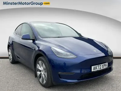 Used Tesla Model Y Long Range AWD 378 kW (514 HP) 2022 Blue SUV