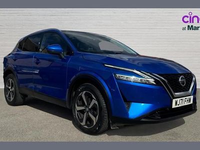 Used Nissan Qashqai 155 HP (114 kW) 2021 Blue SUV
