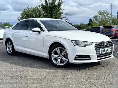 Used Audi A4 Sport 150 HP (110 kW) 2016 White Sedan