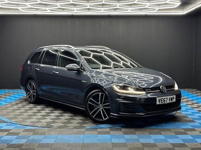 Blue Used 2018 VW Golf VII GTD Estate | £12,290 (Fair price)