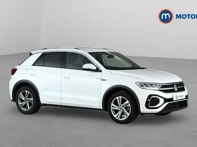 Used VW T-Roc R-line 150 HP (110 kW) 2024 White SUV