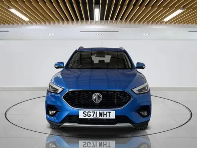 Used MG ZS Exclusive 106 HP (77 kW) 2021 Blue SUV