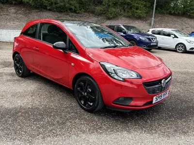 Used Vauxhall Corsa 2019 Lava red Hatchback
