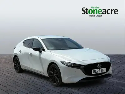 Used Mazda 3 Homura-Line 138 HP (101 kW) 2025 White Hatchback