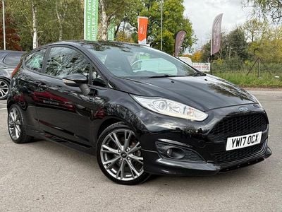Black Used 2017 Ford Fiesta ST-Line Hatchback | £5,995 (Fair price)