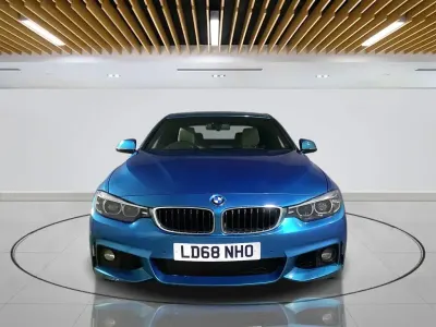 Used BMW 420 Coupé M Sport 184 HP (135 kW) 2018 Blue Coupe