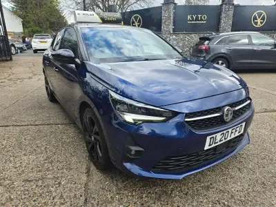 Used Vauxhall Corsa SRi 100 HP (73 kW) 2020 Blue Hatchback
