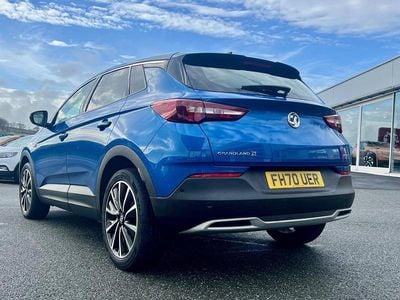 Used Vauxhall Grandland X Elite 128 HP (94 kW) 2021 Blue SUV