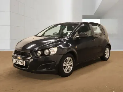 Used Chevrolet Aveo LT 86 HP (63 kW) 2012 Black Hatchback