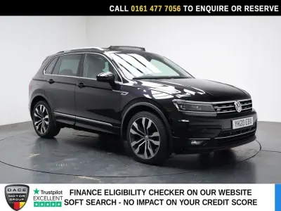 Used VW Tiguan R-line 190 HP (139 kW) 2020 Black SUV
