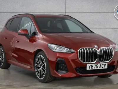 Used BMW 220 Active Tourer M Sport 168 HP (123 kW) 2025 Red MPV