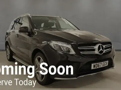 Used Mercedes GLE250 AMG line 204 HP (150 kW) 2018 Black SUV