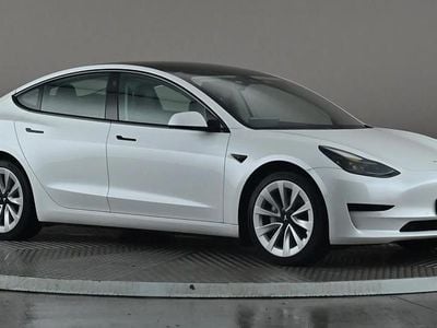 White Used 2021 Tesla Model 3 Standard Range Sedan | £18,998 (Fair price)