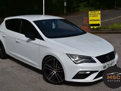 Used Seat Leon Cupra 290 290 HP (213 kW) 2020 White Hatchback