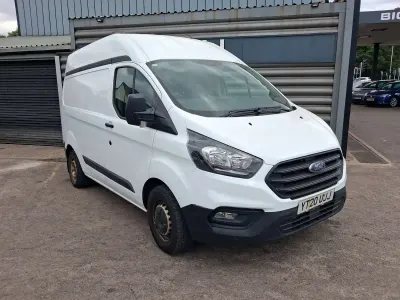 Used Ford Transit Custom 105 HP (77 kW) 2019 White Van